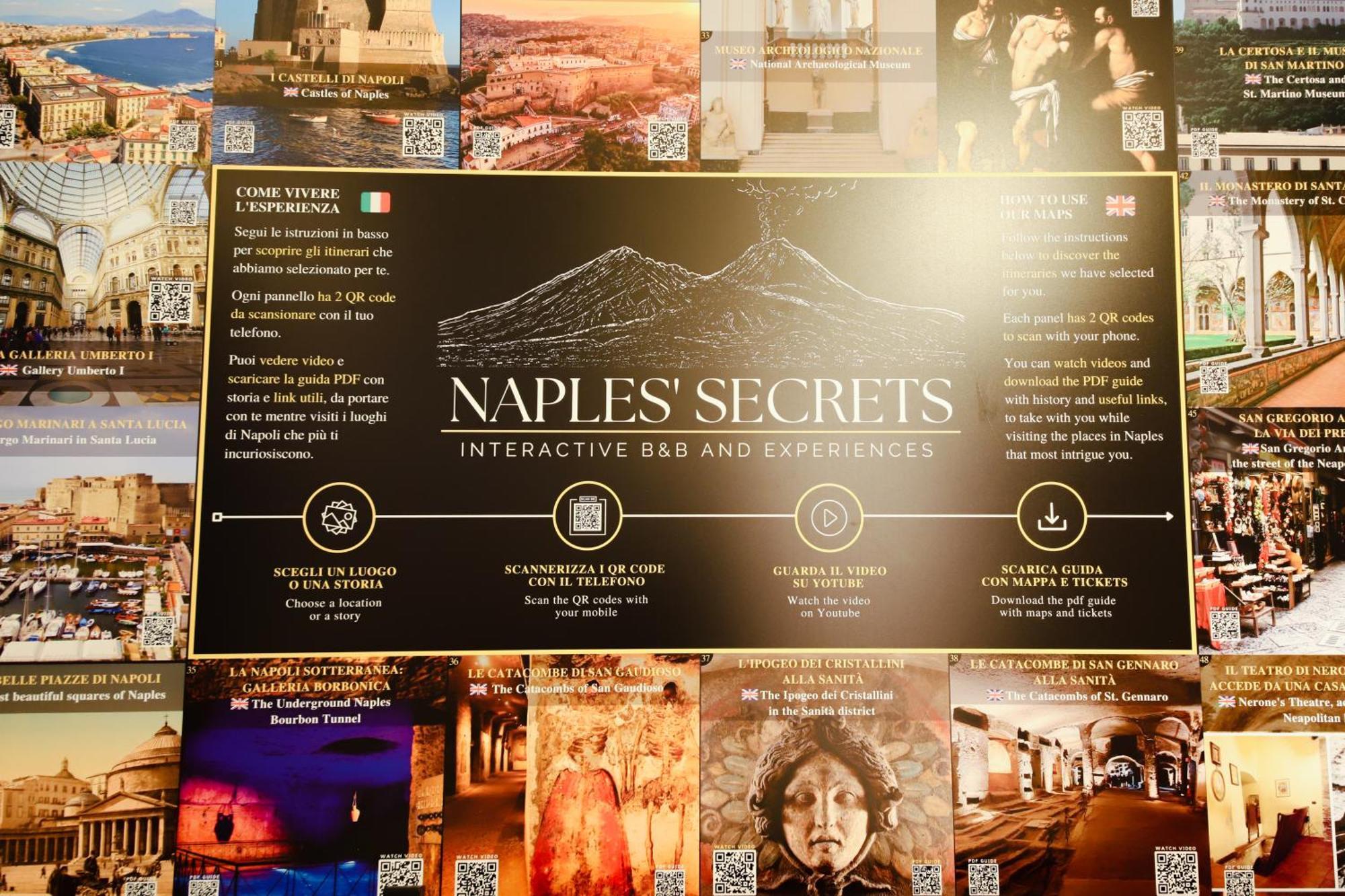 Casa Interattiva Naples'Secrets Bed & Breakfast Bagian luar foto